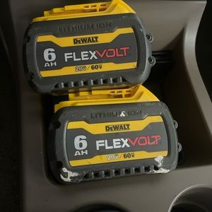 Dewalt Flex 60v battery’s